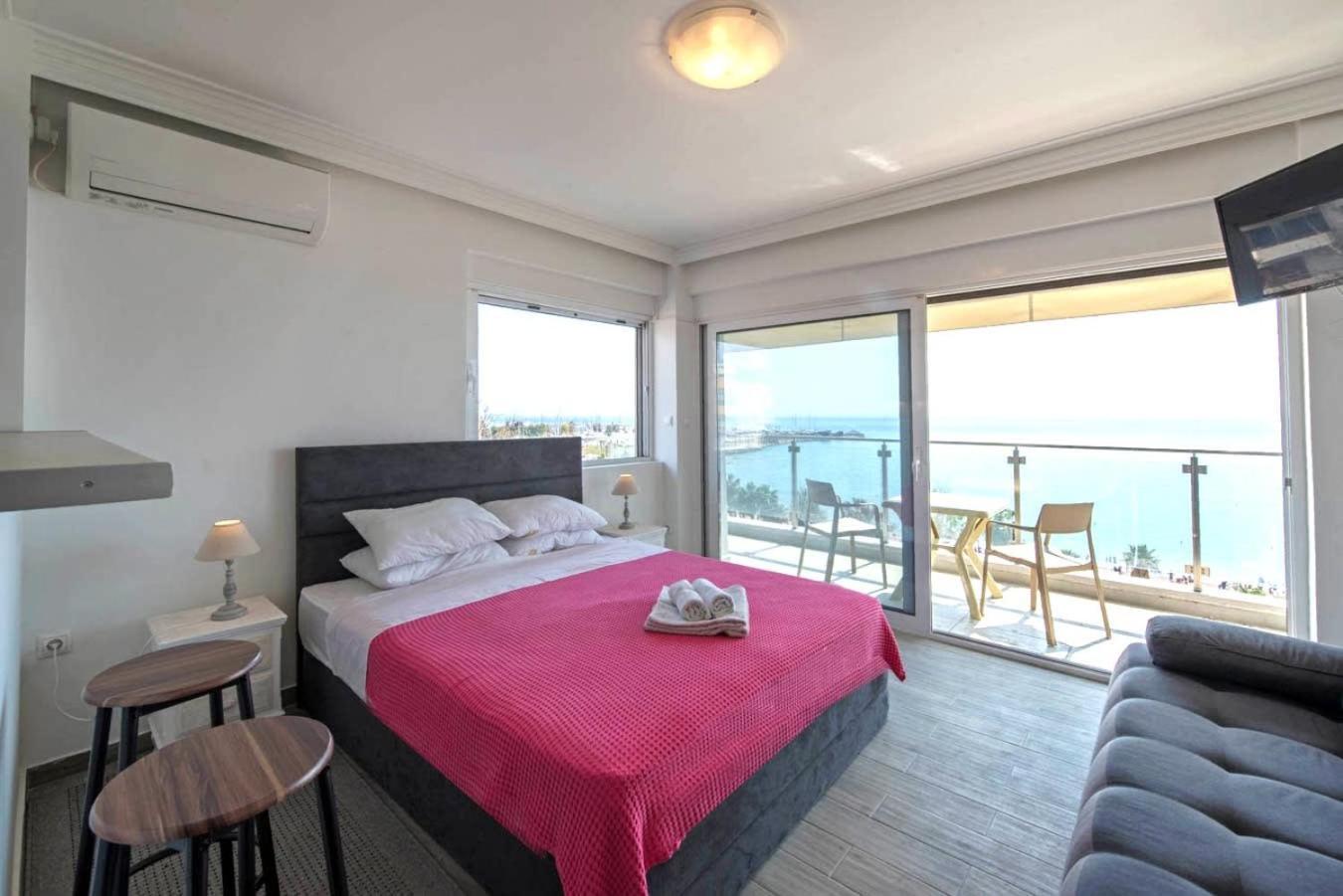 Breathtaking Seaview Studio In Athenian Riviera Bagian luar foto